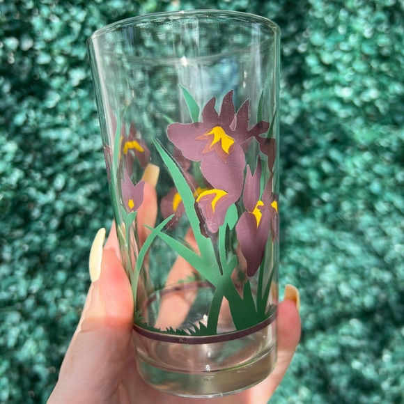 Vintage glassware set of 9 with original box, Verres Honolulu - Picture 5 of 8